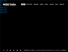 Tablet Screenshot of misstaraofficial.com